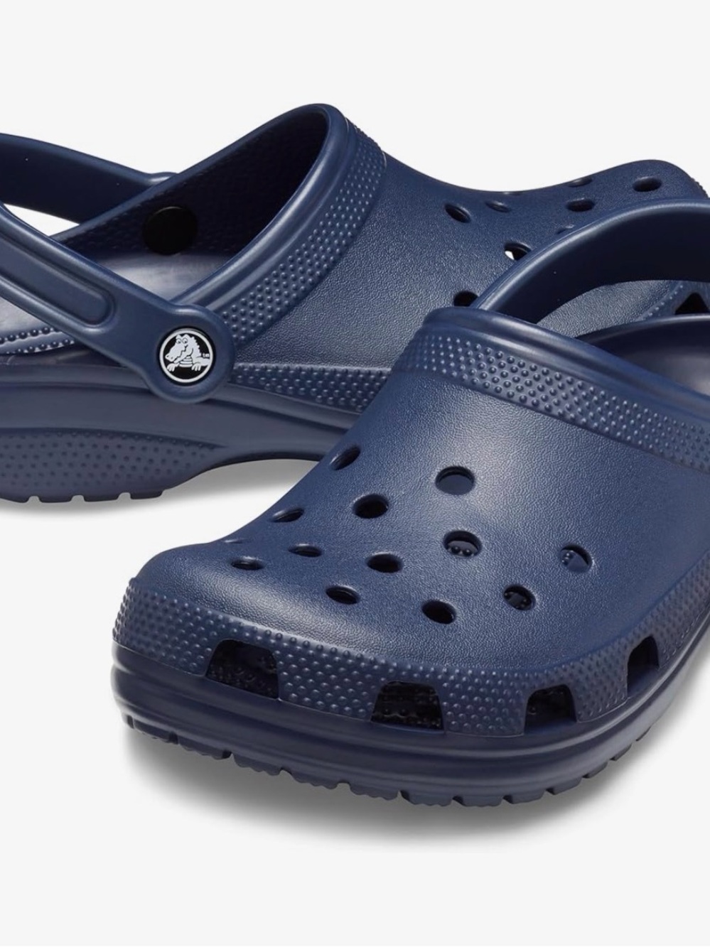 Unisex CROCS Classic Clog in Navy Men Sz. 8 Women Sz. 10 - Picture 7 of 8